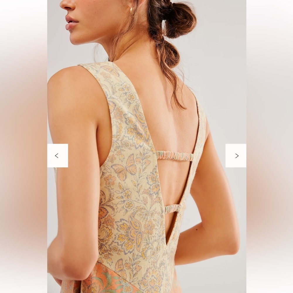 NEW Free People Malena Maxi Dress XL - Picture 3 of 12
